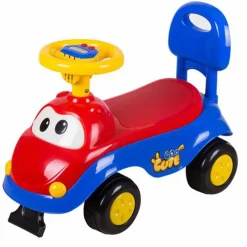 Vélo Et Conduite-DDD Toys Voiture de promenade bleu-rouge avec son