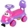 Vélo Et Conduite-DDD Toys Voiture de promenade mauve-rose avec son