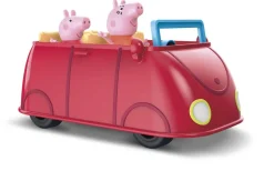 Personnages Télévisés-Peppa Pig Voiture rouge Peppa