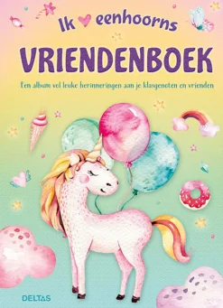 Livres D'amis En Journals Intimes-Deltas Vriendenboek eenhoorn