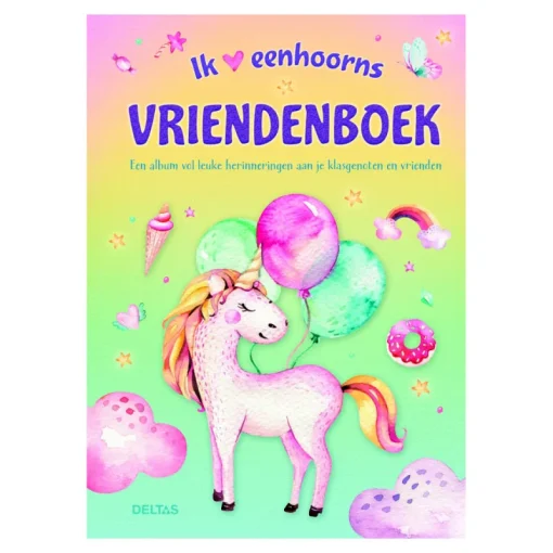 Livres D'amis En Journals Intimes-Deltas Vriendenboek eenhoorn