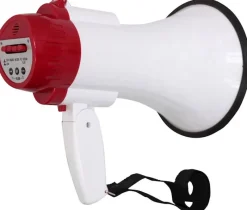 Audio-Euro Shop 20W Megaphone W/Bat + Usb