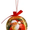 Décoration De Sapin-DDD 3x boules noël santa