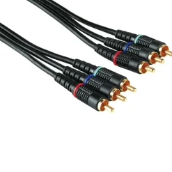 Câbles-Hama Yuv cable d'allonge 2 m
